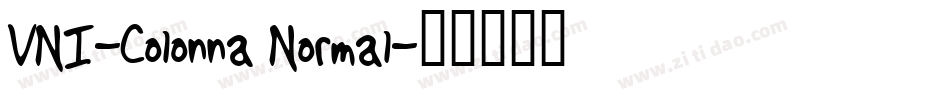 VNI-Colonna Normal字体转换
